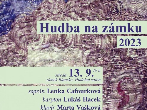 Plakát události Světové operní a operetní árie | Hudba na zámku 2023