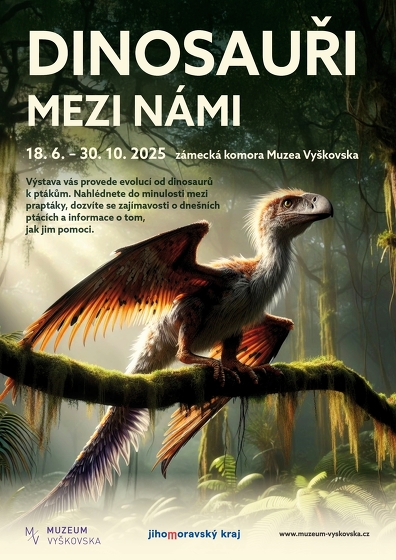 Plakát události Dinosauři mezi námi