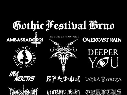 Plakát události Gothic Festival Brno ‘26