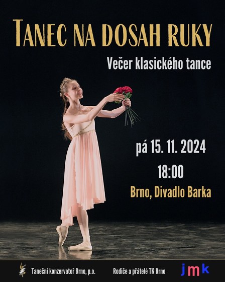 Plakát události Tanec na dosah ruky: večer klasického tance