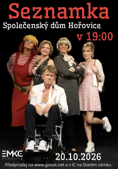 Plakát události Představení Seznamka