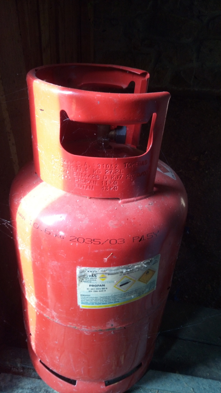 Propan butan láhev, 10 kg
