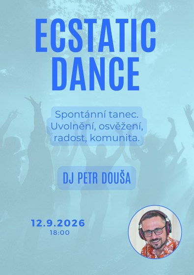 Plakát události Ecstatic Dance - DJ Petr Douša