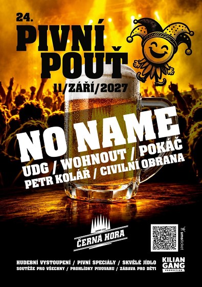 Plakát události 24. pivní pouť Černá Hora