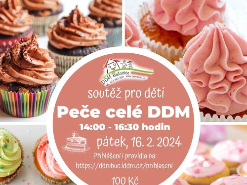 Plakát události Peče celé DDM