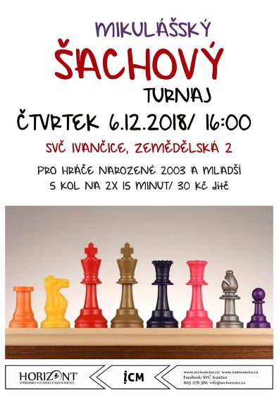 Plakát události Mikulášský šachový turnaj