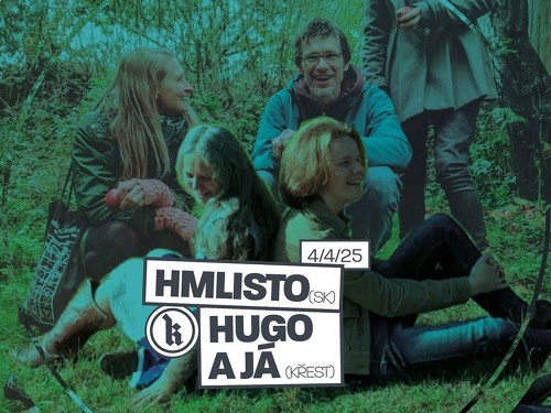 Plakát události Hmlisto (SK) + Hugo a já (křest)