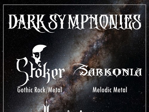 Plakát události Dark Symphonies: Insinistra, Stoker, Sarkonia