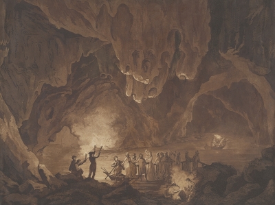 Plakát události Výstava Svět pod povrchem: Jeskyně, podzemí a podsvětí v umění 19. století