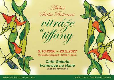 Plakát události Vitráže a tiffany