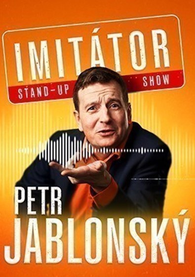 Plakát události Petr Jablonský - Stand-up imitátor show - Nymburk