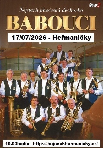 Plakát události Babouci - nejstarší jihočeská dechovka