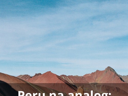 Plakát události Peru na analog: vizuální příběh jedné cestovatelky