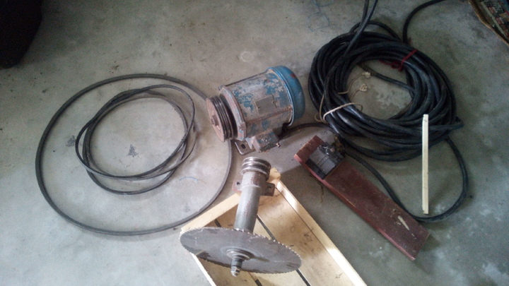 Prodám díly na cirkulárku