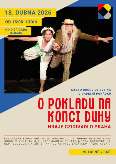 Plakát události O pokladu na konci duhy