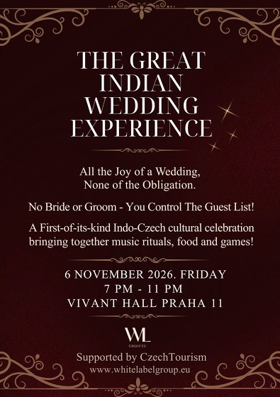 Plakát události The Great Indian Wedding Experience