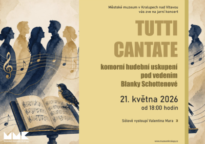 Plakát události Tutti Cantate
