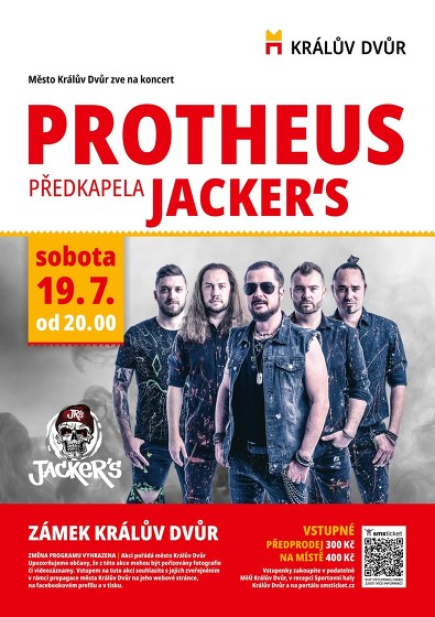 Plakát události Koncert kapely Protheus
