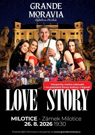 Plakát události Grande Moravia - Love Story