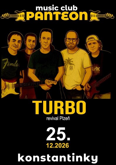 Plakát události TURBO revival Plzeň v MC Panteon