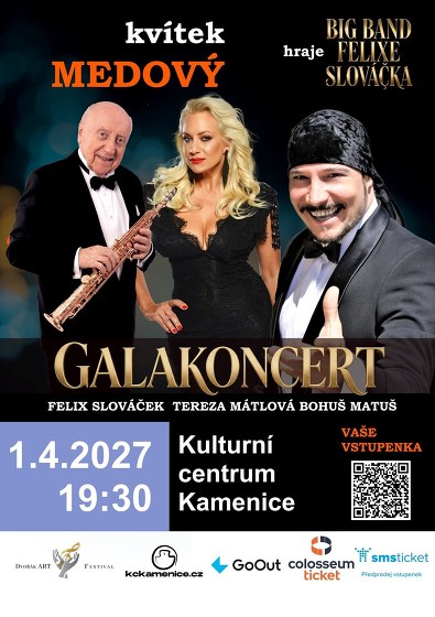 Plakát události Kvítek medový s Felixem a Bohušem