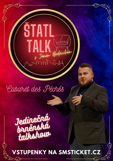 Plakát události Štatltalk s Janem Bedřichem