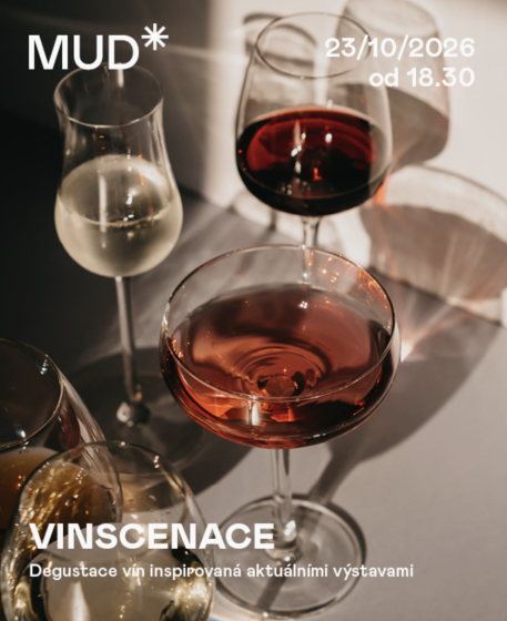 Plakát události Degustace vín s komentovkou výstav v MUD*