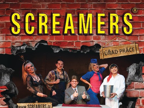 Plakát události SCREAMERS: Ta umí to a ten zas tohle