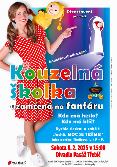 Plakát události Kouzelná školka uzamčená na fanfáru