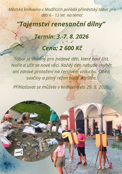 Plakát události Příměstský tábor 