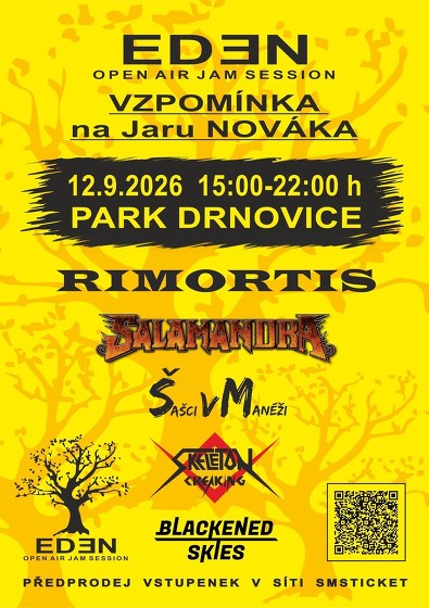 Plakát události EDEN Open Air 2026