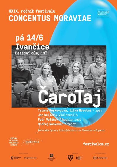 Plakát události Concentus Moraviae - ČaroTaj