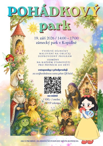 Plakát události Pohádkový park Kopidlno