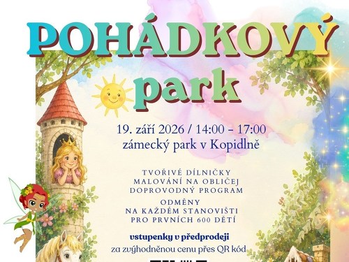 Plakát události Pohádkový park Kopidlno