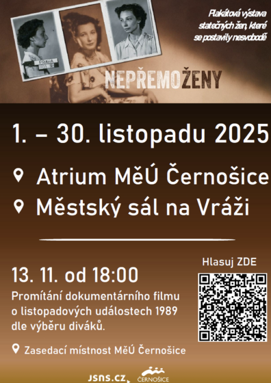 Plakát události Výstava NepřemoŽENY