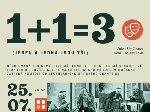 Plakát události 1+1 = 3
