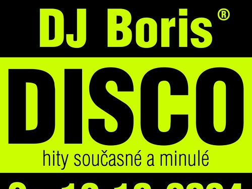 Plakát události DJ Boris DISCO - Bučovice