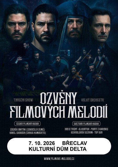 Plakát události Ozvěny filmových melodií