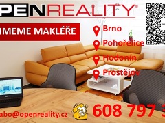 OPENREALITY & partners s.r.o. nabízí práci na pozici Realitní makléř / makléřka v obci Rosice