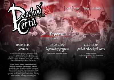 Plakát události Pochod rakouských čertů