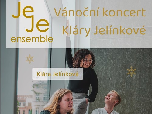 Plakát události Vánoční koncert Kláry Jelínkové - JeJe ensemble