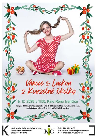 Plakát události Vánoce s Luckou z Kouzelné školky