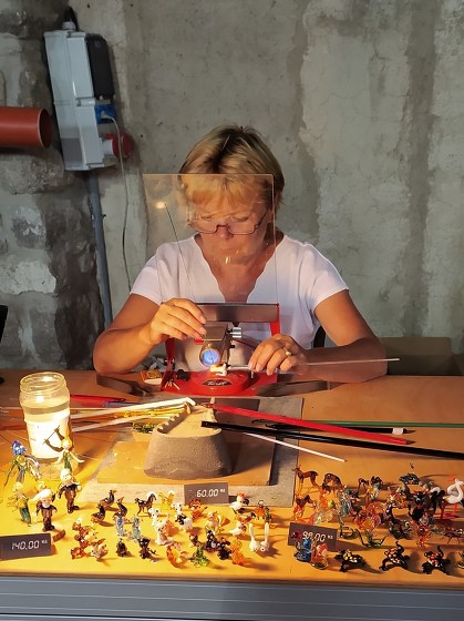 Plakát události Výroba skleněné figurky