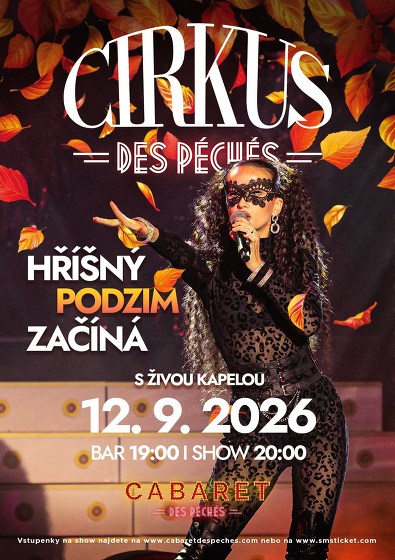 Plakát události Cirkus des Péchés: Hříšný podzim začíná