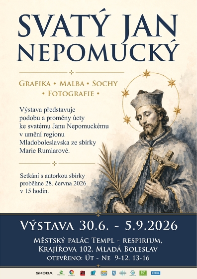 Plakát události Svatý Jan Nepomucký   Grafika - Malba - Sochy - Fotografie