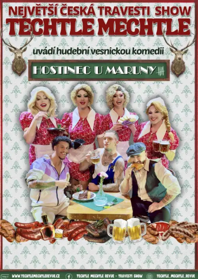 Plakát události HOSTINEC U MARUNY - Travesti show
