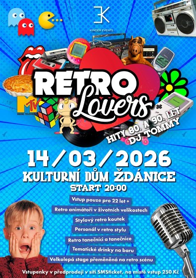Plakát události Retro Lovers
