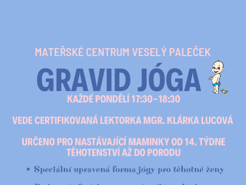 Plakát události Jóga pro těhotné