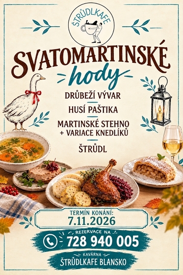 Plakát události Svatomartinské hody