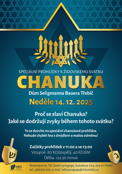 Plakát události Oslava svátku chanuka